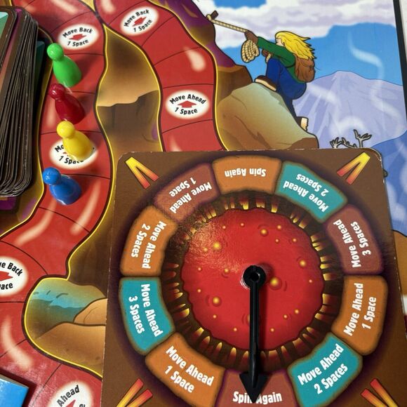 Lakeshore Board Game Verb Volcano Education‎ English Homeschool Cards F4 - Picture 3 of 14